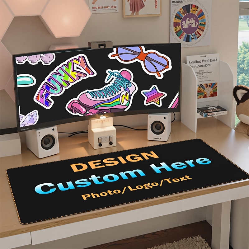 Custom Mouse Pad Personalized  - Home Office Logo review and price