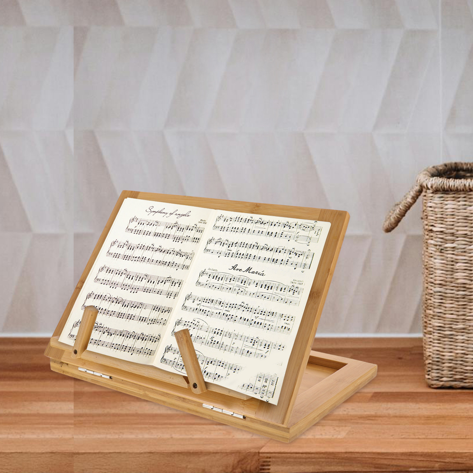 Music Sheet Desktop Stand Port - Document Holder Stand review and price