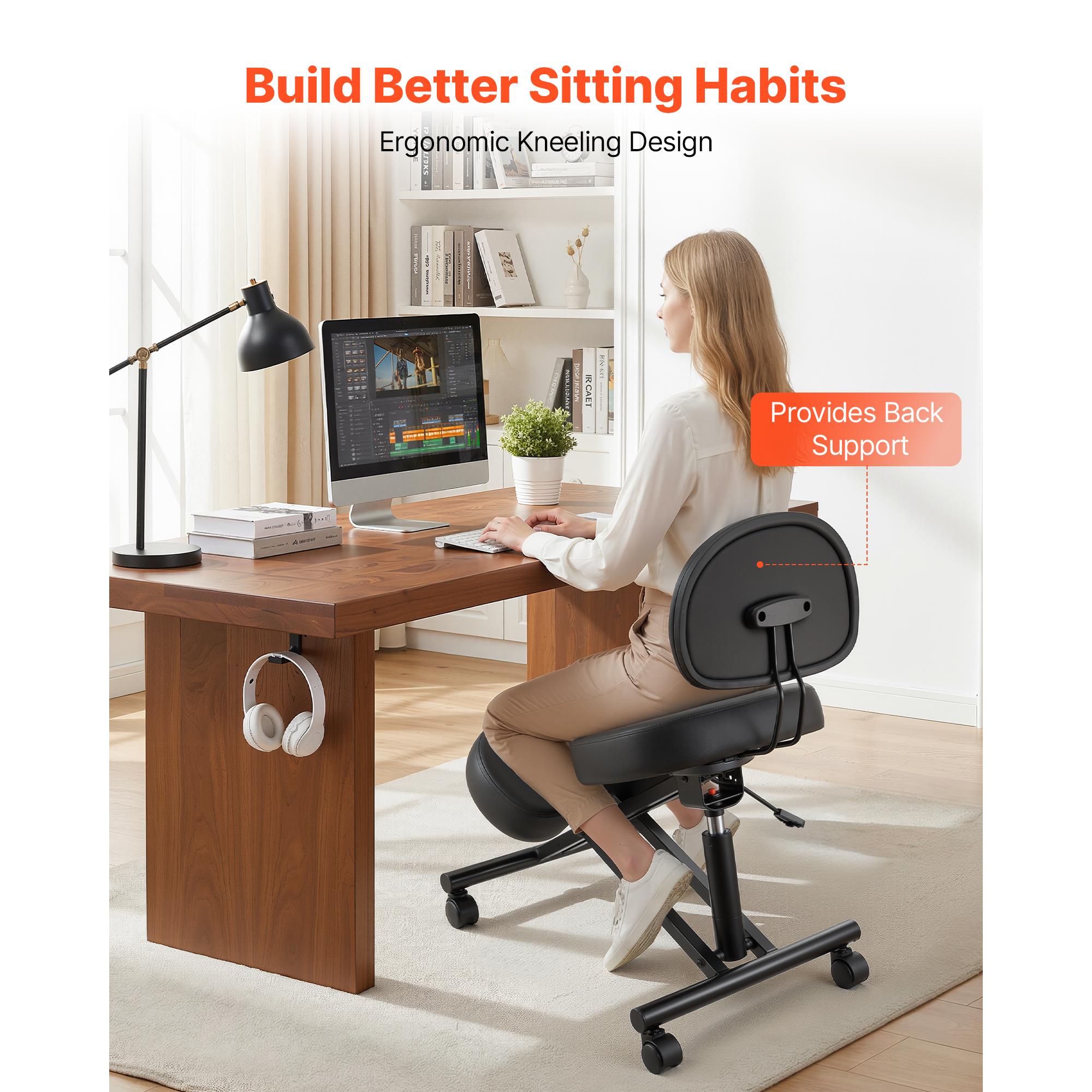 Ergonomic Kneeling Chair with  - Ergonomic Office Chair review and price