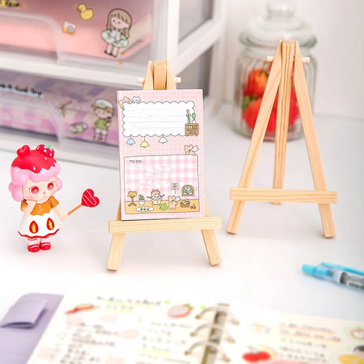 50/10pcs Wood Mini Easel Frame - Document Holder Stand review and price