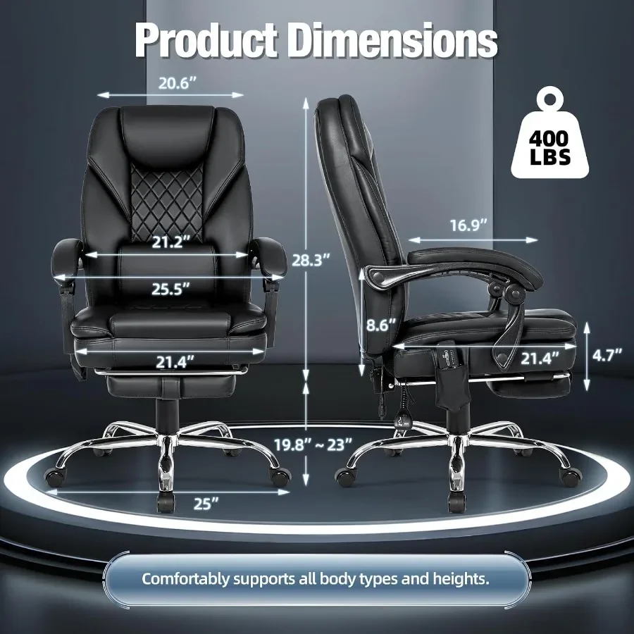 Massage heated office chair wi - Ergonomic Office Chair review and price
