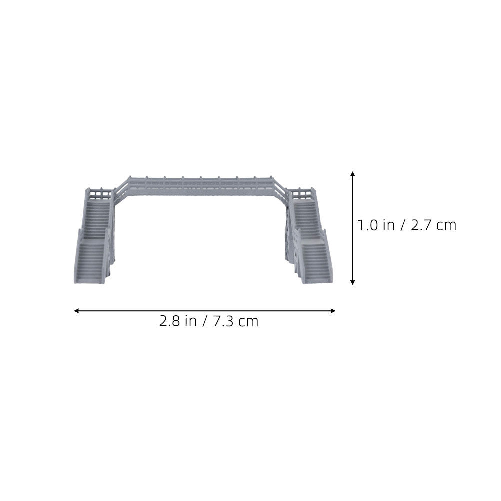 2Pcs 1:87 Scale Footbridge Min - Home Office Layout review and price