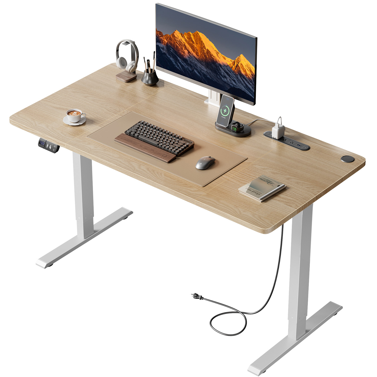 NEBMAAX Desk Height Adjustable - Home Office Work Table review and price