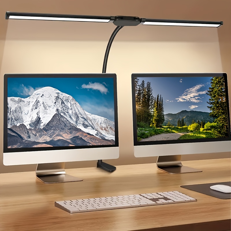 Double Head LED Desk Lamp with - Home Office Work Table review and price